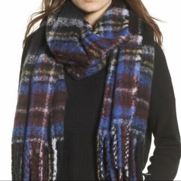 bp Accessories - Multicolored Boucle Large Scarf